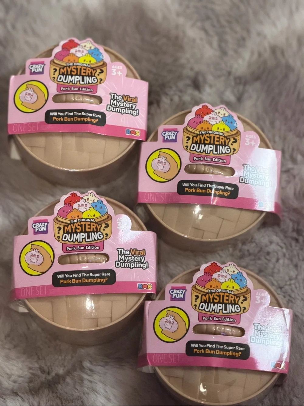 RMS, CRAZY FUN MYSTERY DUMPLING (Pork Bun Edition) NWT
